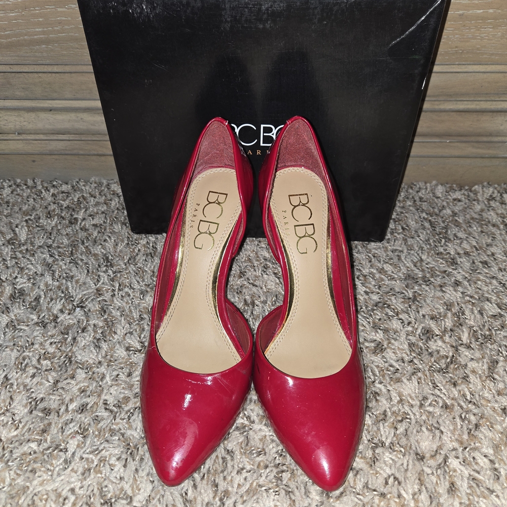 BCBG Vibrant Red Heels